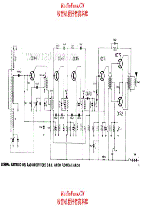 GBC AR-20 Florida AR-24 电路原理图.pdf