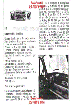 Gallo Condor S9-1 car radio specs 电路原理图.pdf