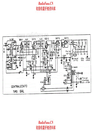 Geloso 6AL Radio amplifier 电路原理图.pdf