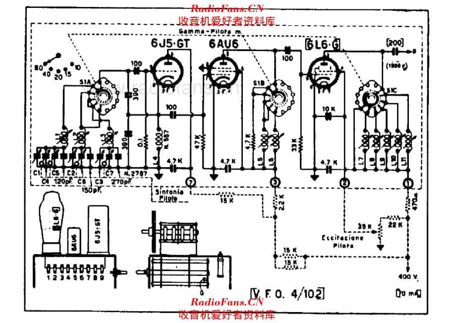 Geloso VFO 4-102 电路原理图.pdf_第1页