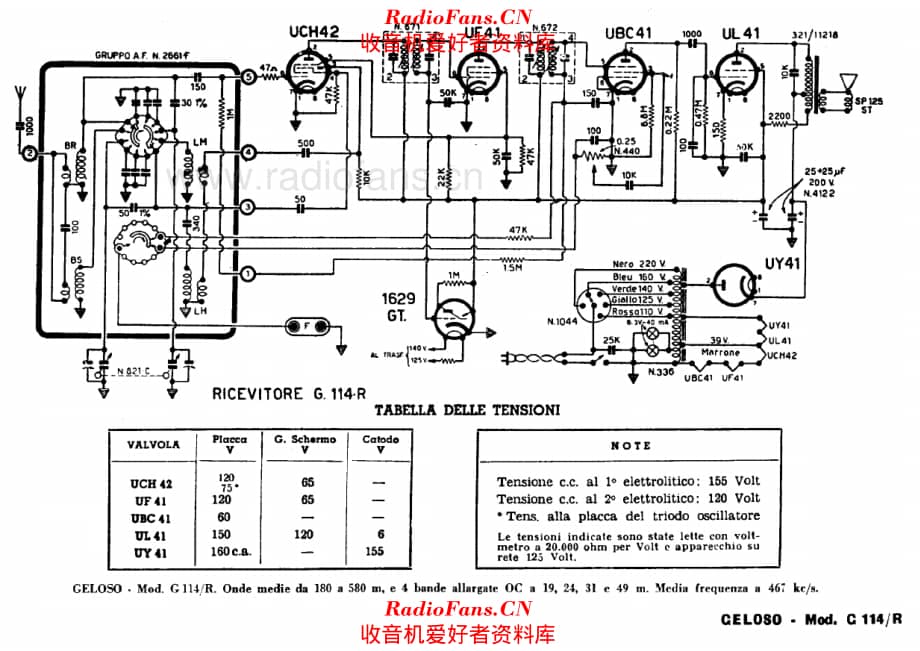 Geloso G114R 电路原理图.pdf_第1页