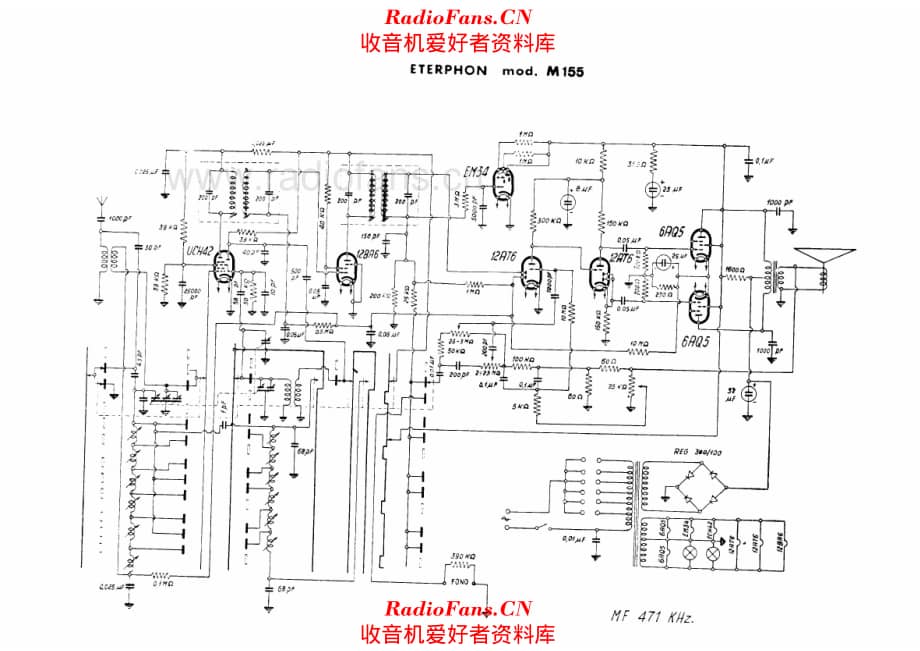Eterphon M155 电路原理图.pdf_第1页