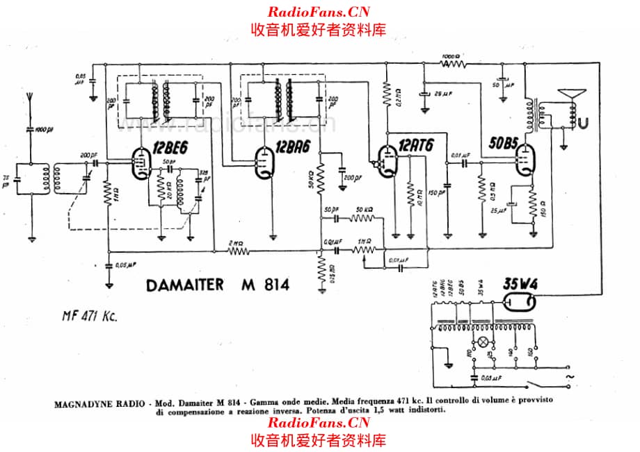 Damaiter - M814 电路原理图.pdf_第1页