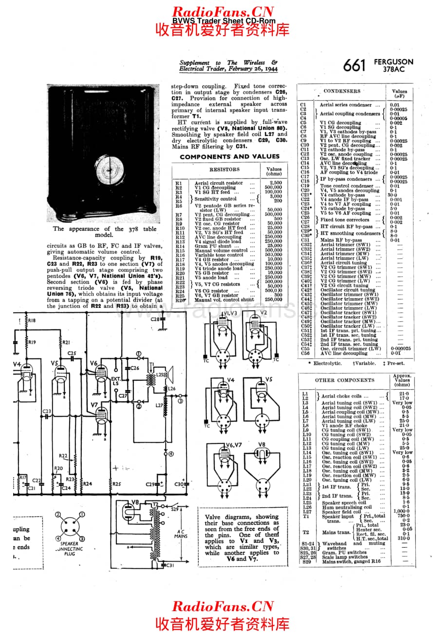 Ferguson 378A 电路原理图.pdf_第2页