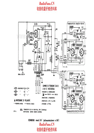 Condor S11 car radio power supply and AF unit 电路原理图.pdf