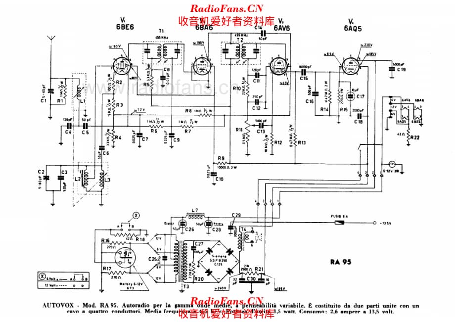 Autovox RA95 电路原理图.pdf_第1页