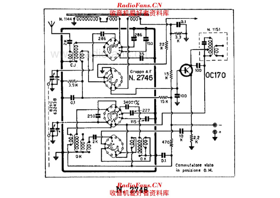 Geloso 2746 RF Unit 电路原理图.pdf_第1页