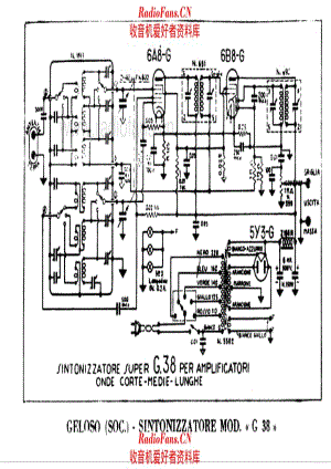 Geloso G28 Tuner alternate 电路原理图.pdf