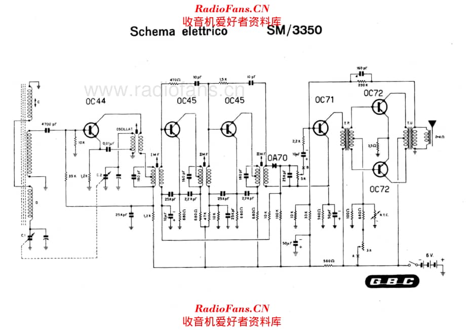 GBC SM-3350 电路原理图.pdf_第1页