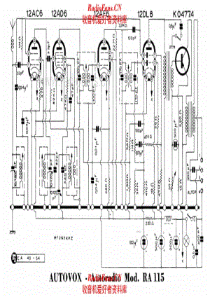 Autovox RA115 alternate 电路原理图.pdf