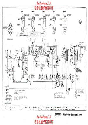 Grundig Music Boy Transistor 200 电路原理图.pdf