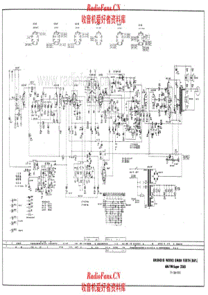 Grundig AM-FM Super 3365 电路原理图.pdf