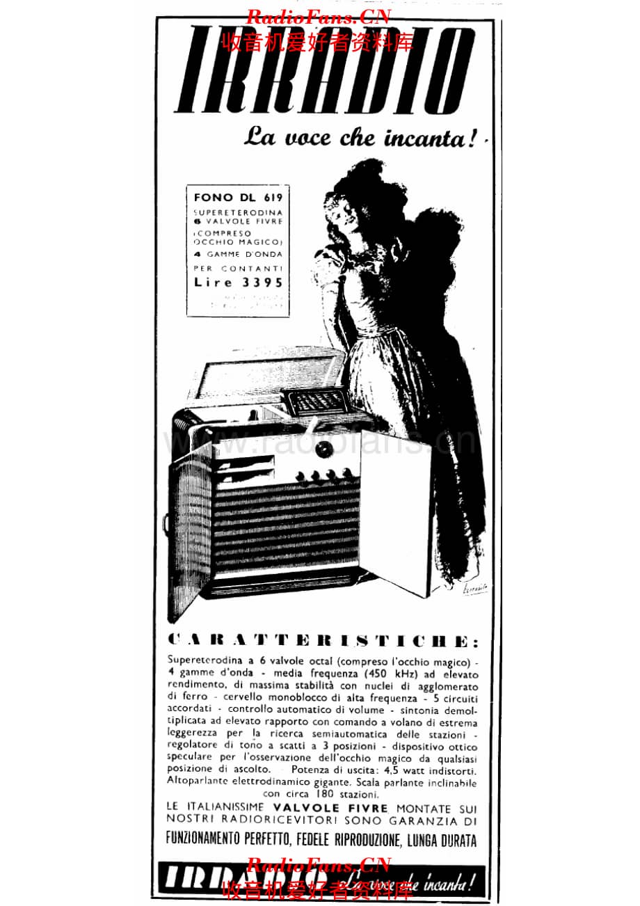 Irradio DL519 advertisment 电路原理图.pdf_第1页