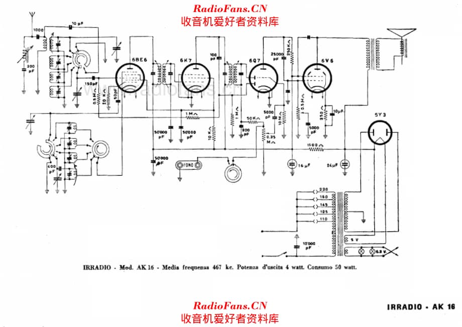 Irradio AK16 电路原理图.pdf_第1页