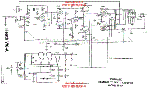HeathkitW6A 电路原理图.pdf