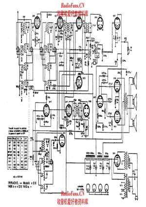 Irradio DX1400 DX1410 电路原理图.pdf