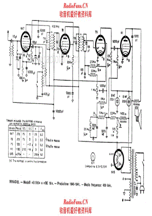 Irradio BE10 B510 电路原理图.pdf