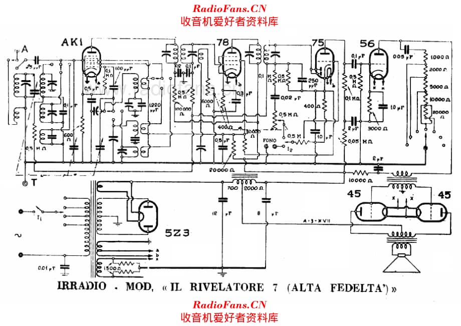 Irradio Rivelatore 7 电路原理图.pdf_第1页