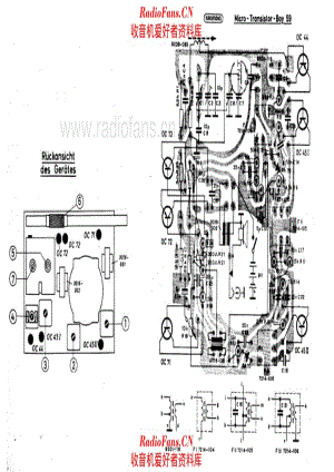 Grundig Micro Transistor Boy 59 PCB layout 电路原理图.pdf