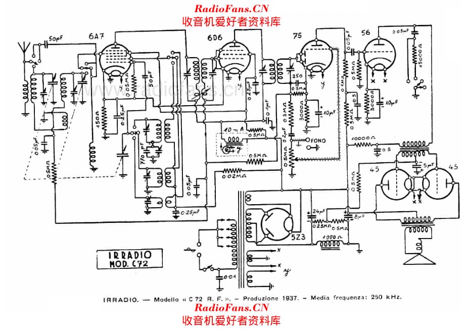Irradio C72 电路原理图.pdf_第1页