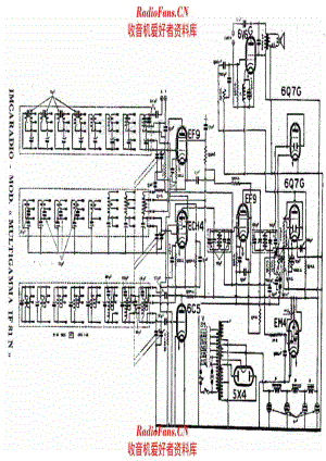 Imcaradio Multigamma IF81 IV series 电路原理图.pdf