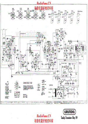 Grundig Teddy Transistor Boy 59 电路原理图.pdf