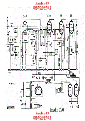 Irradio C70 电路原理图.pdf