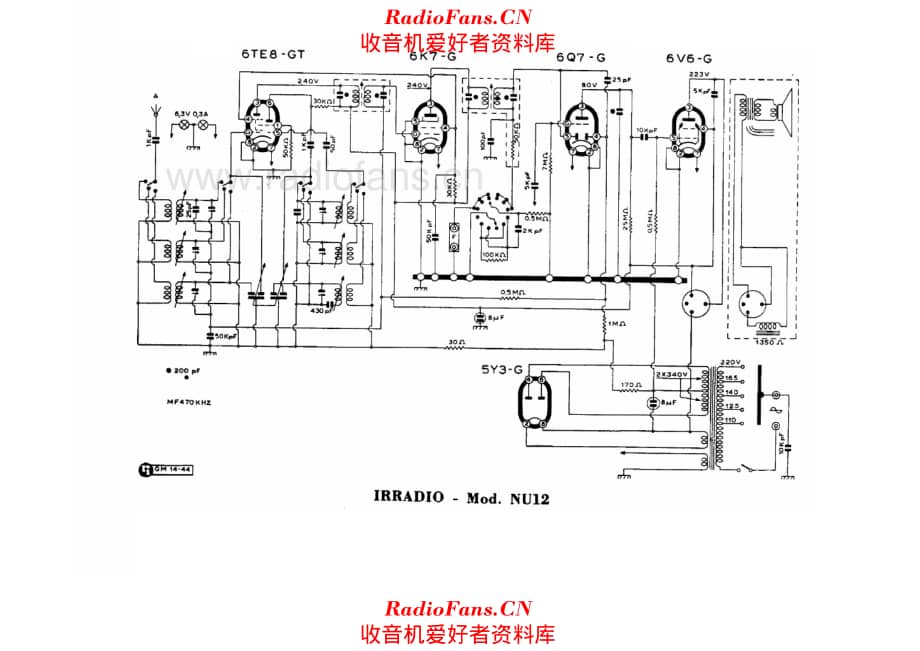 Irradio NU12 电路原理图.pdf_第1页