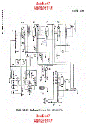 Irradio AK18 电路原理图.pdf