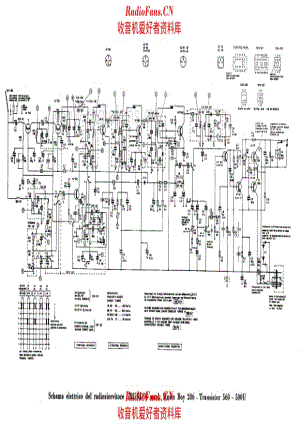 Grundig Music Boy 206 Transistor 560 500U 电路原理图.pdf