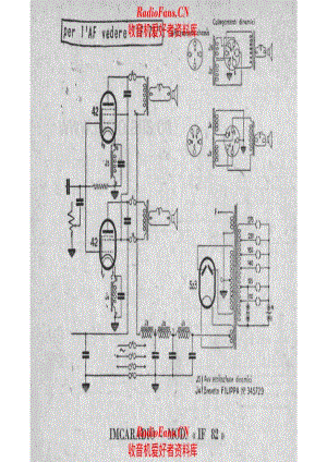 Imca Radio IF71 IF82 BF 电路原理图.pdf