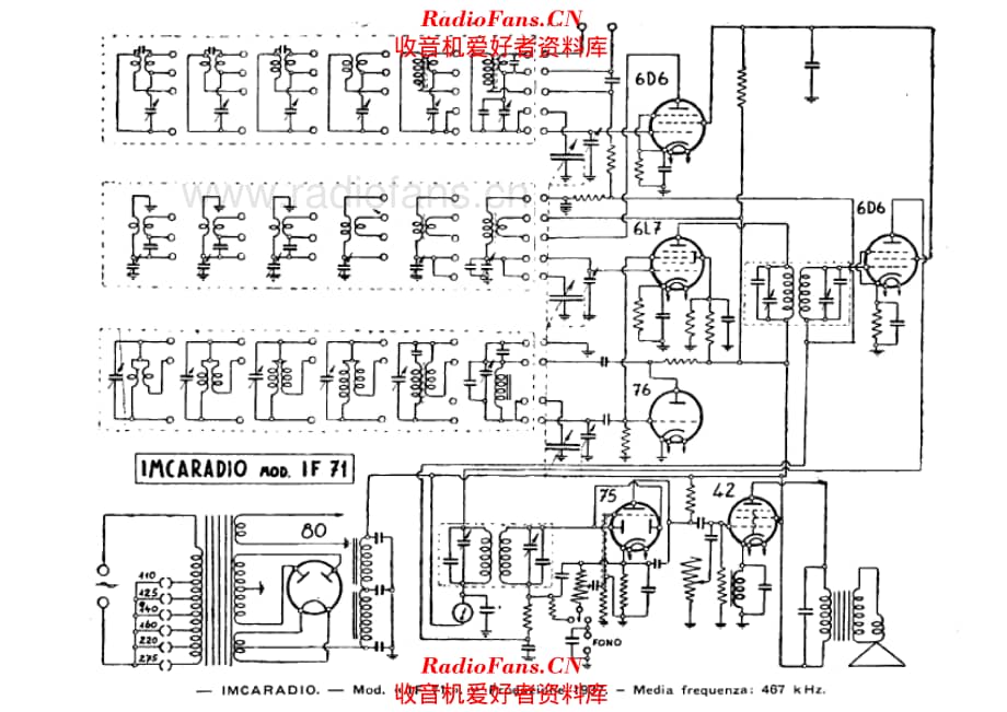 Imcaradio IF71 IF unit 电路原理图.pdf_第1页