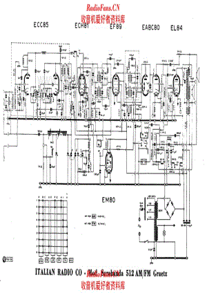 Graetz Sarabanda 512 电路原理图.pdf
