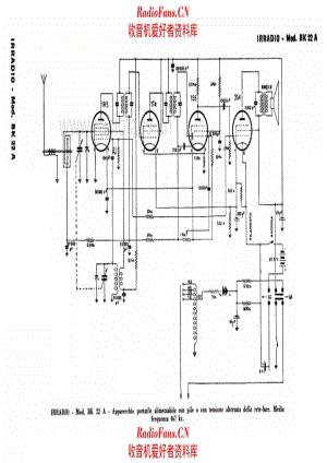 Irradio BK22A 电路原理图.pdf