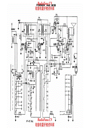 Ital Radio Eterphon M135 电路原理图.pdf