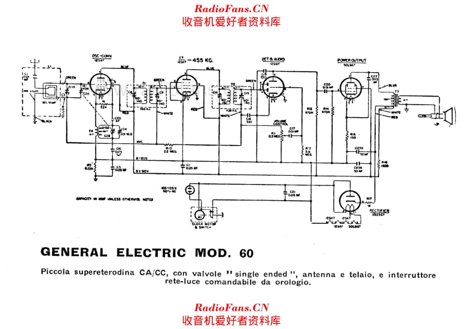General Electric 60 电路原理图.pdf_第1页