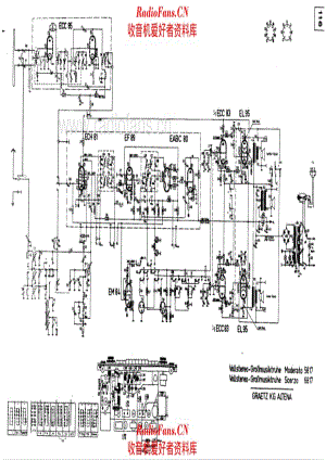 Graetz Moderato 5817 Scerzo 6817 电路原理图.pdf