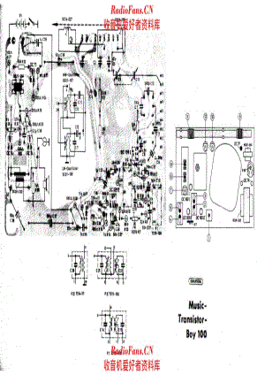Grundig Music Transistor Boy 100 PCB layout 电路原理图.pdf