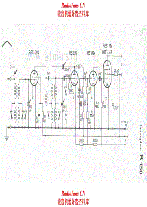 Lumophon B150 电路原理图.pdf