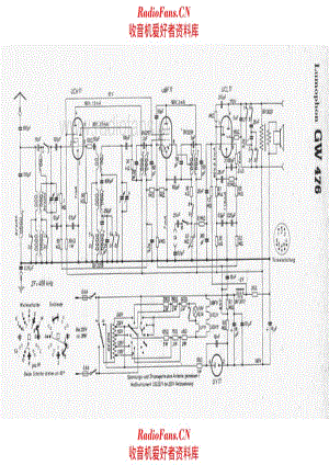 Lumophon GW476 电路原理图.pdf