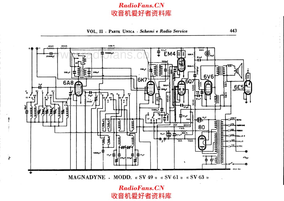 Magnadyne SV49_SV61_SV63 电路原理图.pdf_第1页