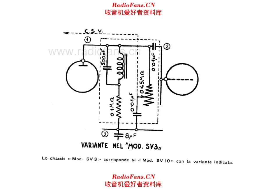 Magnadyne SV3 versus SV10 电路原理图.pdf_第1页