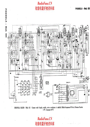 Phonola 625 电路原理图.pdf