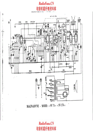 Magnadyne SV74_SV174 电路原理图.pdf