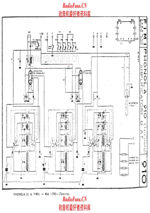 Phonola 910 RF amplifier 电路原理图.pdf