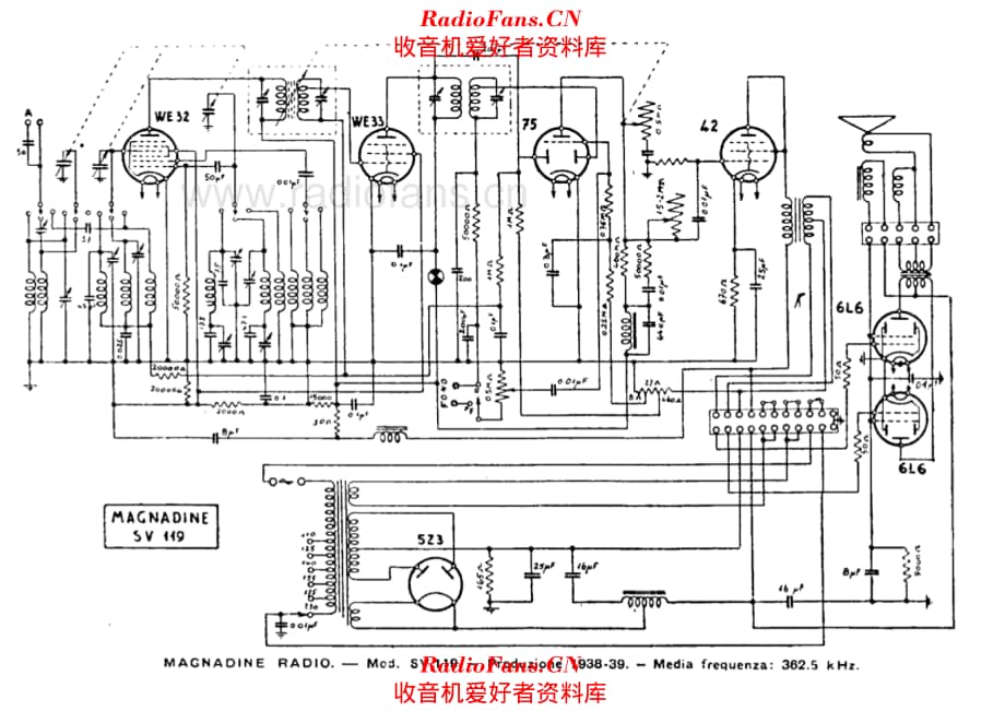 Magnadyne SV119 电路原理图.pdf_第1页