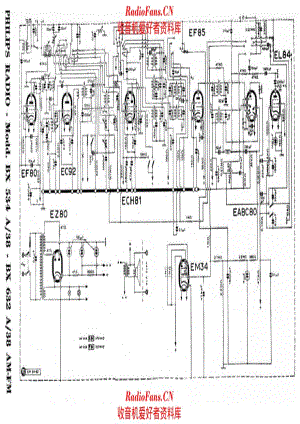 Philips BX534A BX632A 电路原理图.pdf
