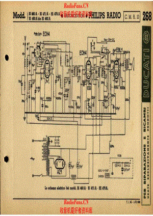 Philips BI460-A_BI471-A_HI470-A_2 电路原理图.pdf