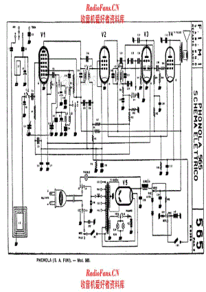Phonola 565 电路原理图.pdf