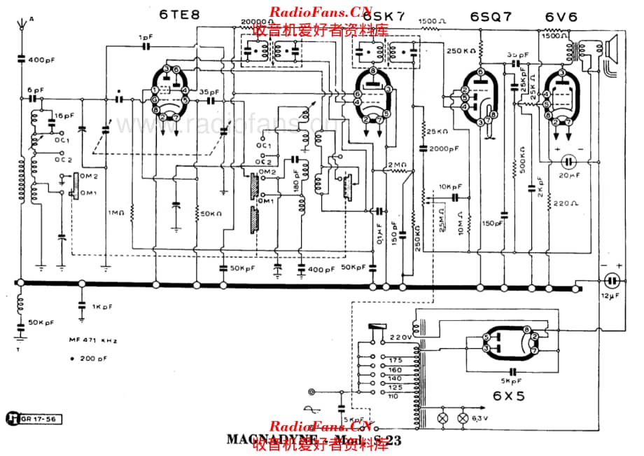Magnadyne S23_3 电路原理图.pdf_第1页